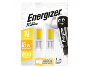 Energizer G9 LED Filament Bulb (2W / 21W replacement / 200 Lumens) x 2 